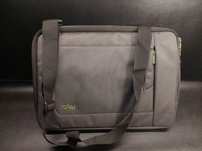 Bolso de Hombro STM 15" Gris Verde Laptop Tech EDC Mensajero Eslinga Foto 1 de 4