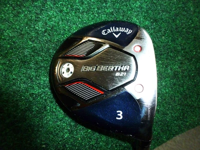 Callaway Big Bertha B21 #3 Fairway Wood 15° Senior A Flex RCH 45 eixos destro 42,5" - Imagem 1 de 4