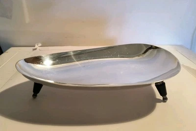 W&S Blackinton Silver Plate Dish Mid-Century Modern - Image 1 of 4