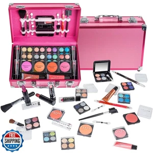 Estuche de tren para llevar todo el maquillaje SHANY con conjunto de maquillaje profesional, Beauty Br - Imagen 1 de 5