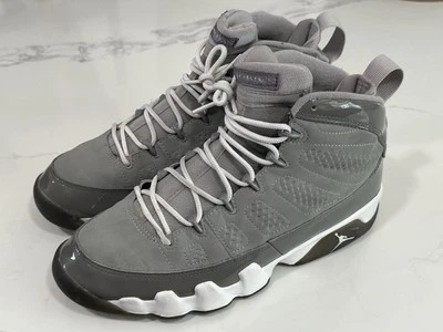 Air Jordan IX 9 Cool Grey 302370 011 OG 2002 Retro Size 9.5 - Изображение 1 из 4