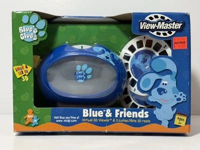 Blue's Clues TV Show View-Master Viewer & 3 Reels Box Set New Sealed 2002 Mattel - Image 1 of 4
