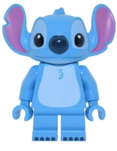 New LEGO Disney Lilo & Stitch Beach House Stitch - Dark Azure Minifigure dis174 - Picture 1 of 1