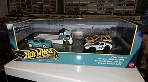 Hot Wheels - Premium Box Set - GReddy, Nissan, Datsun, Subaru - 1:64 Scale New - Picture 1 of 9