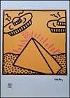 Keith Haring * Spaceships * Signed Lithograph * Kunstdruck * Limited # 30/150