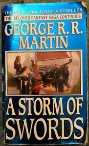 A Storm of Swords, George RR Martin, 1st edition paperback, 1st printing - Picture 1 of 6