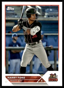 2023 Topps Pro Debut PD131 Harry Ford Modesto Nuts Baseball Card