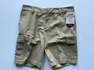 Dickies perfekt schlankmachende Damen-Cargoshorts Größe 8 – khaki, lockere Passform FLEX - Bild 1 von 5