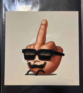 MF Dude I Mike Mitchell Mikeland Food Dude Art Print Mondo Doobie Blunt Variante - Imagen 1 de 1