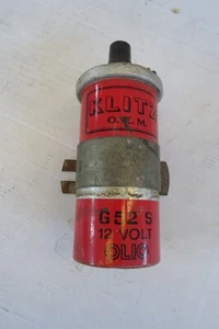bobina accensione Klitz O.E.M. G 52 S 12 volt Fiat 500 auto d'epoca - Foto 1 di 7