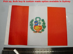 Republic of Peru República del Perú Small Hand Waving Flag 20cm x 14cm - Picture 1 of 2