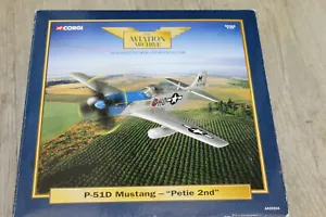 CORGI AVIATION ARCHIVE 1:72 P-51D MUSTANG - PETIE 2° AA32204 - Foto 1 di 2