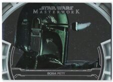 2019 Star Wars Masterwork Defining Moments Foil DM-6 Boba Fett /299