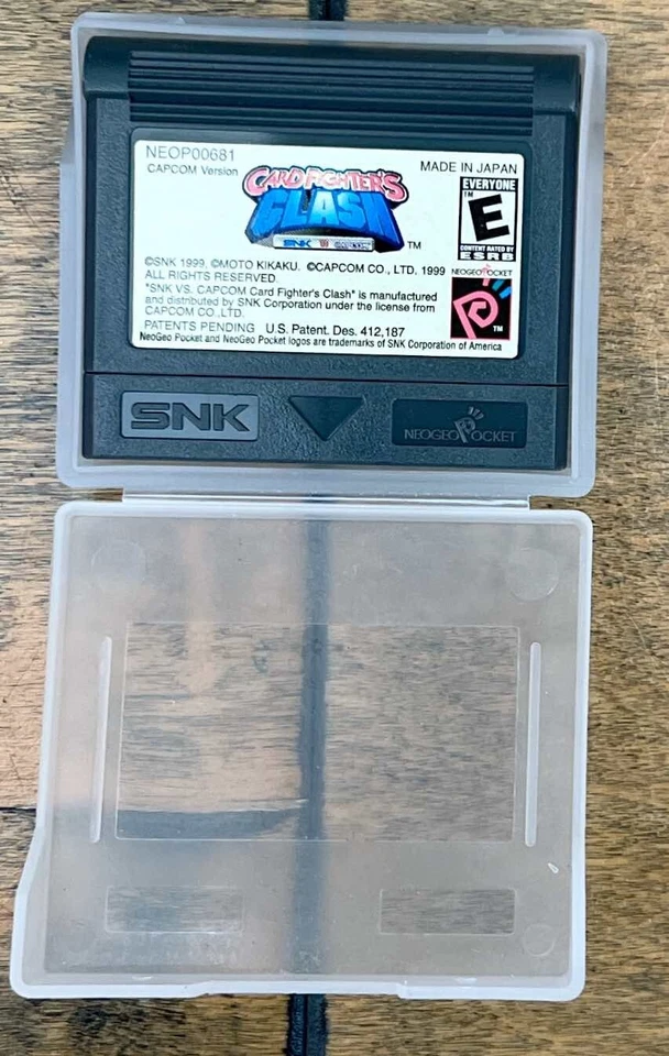 Card Fighters' Clash (Capcom Version) NeoGeo Pocket Color English USA Version - Image 1 of 1