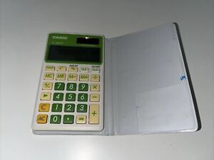 Casio SL-300VC Large Display Digital Calculator Standard Function Green Tax Rate