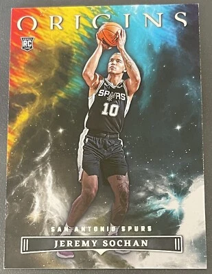 2022-23 Panini Origins Jeremy Sochan (RC) Rookie Card #19 Spurs Baylor - Image 1 of 2