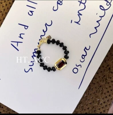 Pulsera Natural 8A Ágata Cobre Chapado en Oro Circón Foto 1 de 3