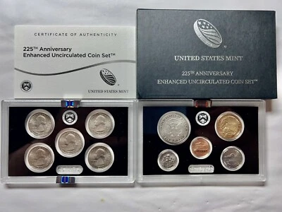 2017s US Mint 225th Anniversary 10 Coin Enhanced Uncirculated Set ⭐️ NGC - Image 1 of 4