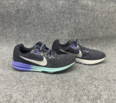 耐克女式运动鞋 Air Zoom Structure 21 9 码运动鞋跑步 904701-401 — 第 1/4 张图片