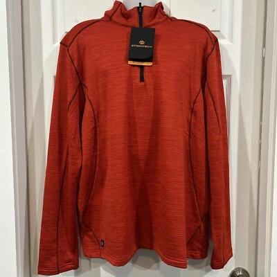 Chaqueta para hombre Stormtech capa base térmica 1/4 cremallera HTZ-1 3XL forrada de lana gofre Foto 1 de 4