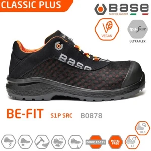 BASE CLASSIC PLUS SCARPE DA LAVORO ANTINFORTUNISTICA BE-FIT S1P SRC B0878 + - Imagen 1 de 9