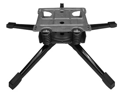 25" Recliner Base w/ Pitched Swivel Rocker Box Plate | 5-Leg w Caps | S5510 - Image 1 of 3