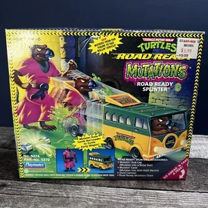 Vintage TMNT Teenage Mutant Ninja Turtles Mutations Road Ready Splinter 1993 - Picture 1 of 18