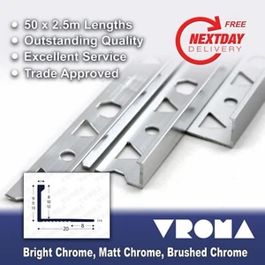 FLIESENVERKLEIDUNG X50 SCHWERLAST 2,44 METER - L FORM - ALUMINIUM - hell - gebürstet - matt - Bild 1 von 11
