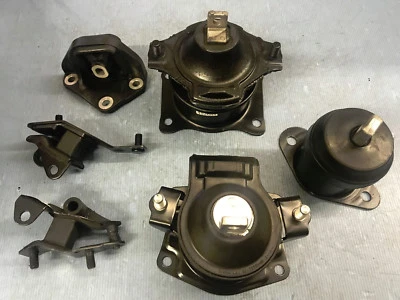 Juego de 6 piezas de montaje de motor hidráulico y transmisión automática para Acura TSX 2004-2008 2,4 L Foto 1 de 4