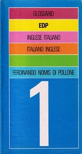Glossario EDP 1 - inglese italiano italiano inglese - forma 1984 - Picture 1 of 2