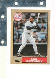 1987 Topps #500 Don Mattingly 4th YEAR! EXMT/NM+ Sharp! YANKEES - Picture 1 of 1