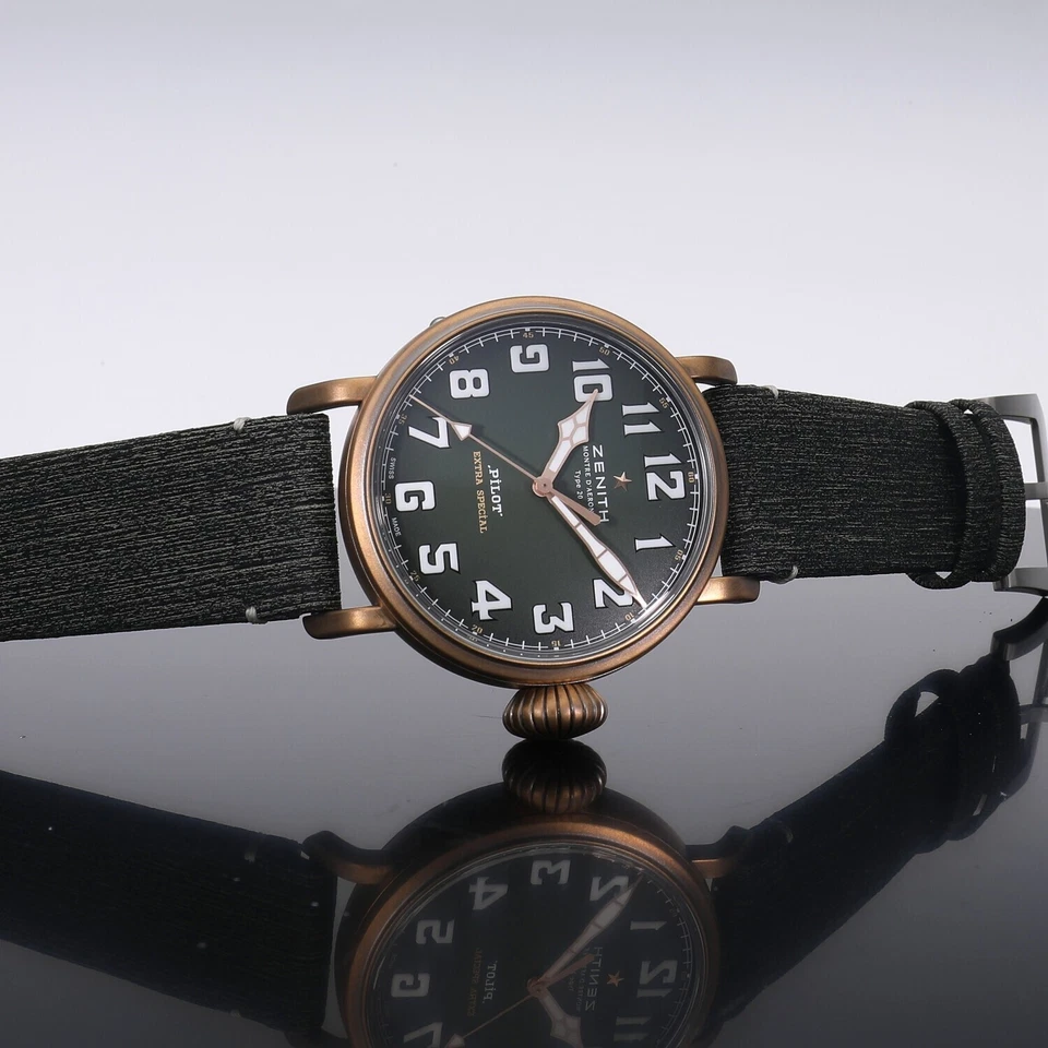 Zenith Pilot Green Men's Watch - 29.2430.679/63.I001