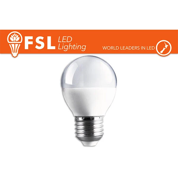 Lampadina LED FSL G50 E27 6W luce 25W A+ Bianco Naturale 4000K 480LM 15000 ore - Immagine 1 di 1
