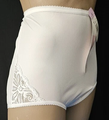 70s White Vintage Panties NWT~SHADOWLINE USA~Discontinued Style~6~NEW - Image 1 of 4
