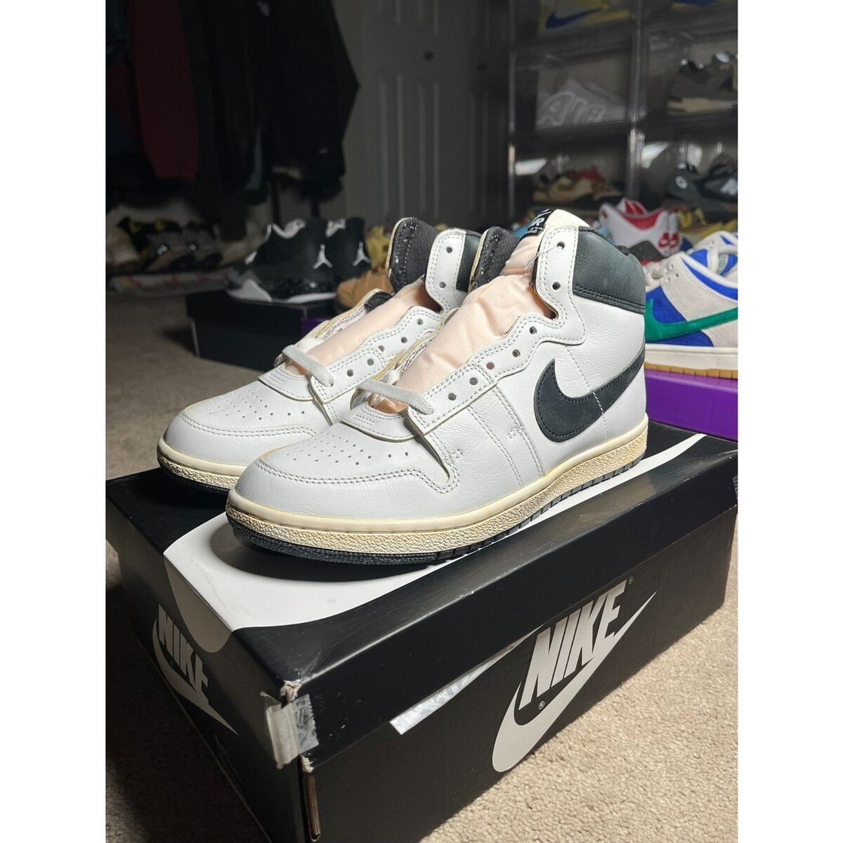 A Ma Maniére x Jordan Air Ship PE SP White Black for Sale A Ma Maniére x Jordan Air Ship PE SP White Black for Sale