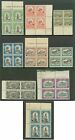 Peru 1907 Set American Bank Note Co. Specimen Blocks -2