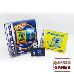 2 Giochi in 1: Monsters Inc e Alla Ricerca di Nemo - Game Boy Advance - GBA - Foto 1 di 1