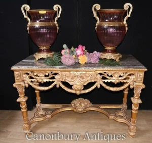 Gilt Console Table - Italian Hall Table Baroque - Picture 1 of 11