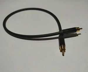 Digital Audio Video Coaxial Cable - Van Damme 75ohm RCA 50cm Neutrik rean RCAs
