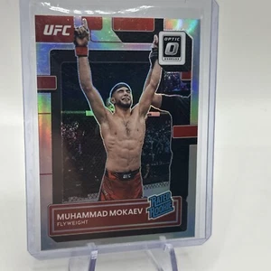 2023 Panini Donruss Optic UFC Muhammad Mokaev Silver Holo Rated Rookie Prizm - Picture 1 of 6