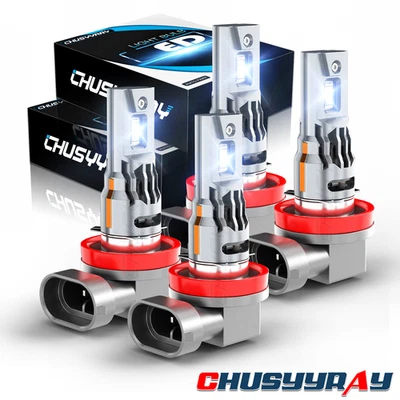 Faros LED de haz bajo alto para Nissan KICKS 2019-2024 H9 H11 blanco 6000 k Foto 1 de 4