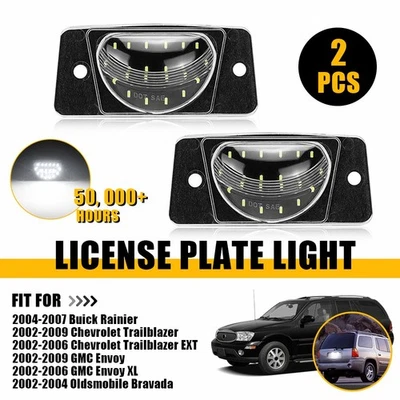 Conjunto de placa de luz LED para parachoques trasero Oldsmobile Bravada 2002-04 Foto 1 de 4