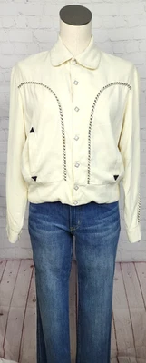 MacMurray Of California Jacket Pearl Snap Front Rockabilly VINTAGE 50's Size S - Image 1 of 4