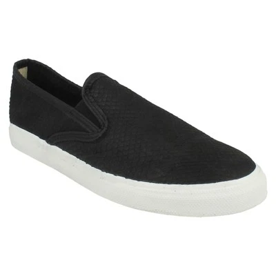 Herren Sperry Top Siders Leder Schlangenleder-Look Leger Slipper Sneaker Schuhe UK 5M - Bild 1 von 4