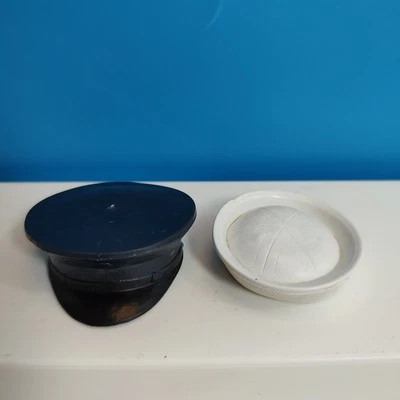 Vintage G. I. JOE 1960s  Dress Uniform Cap Hat  & White  Sailor Cap Hong Kong - Image 1 of 4