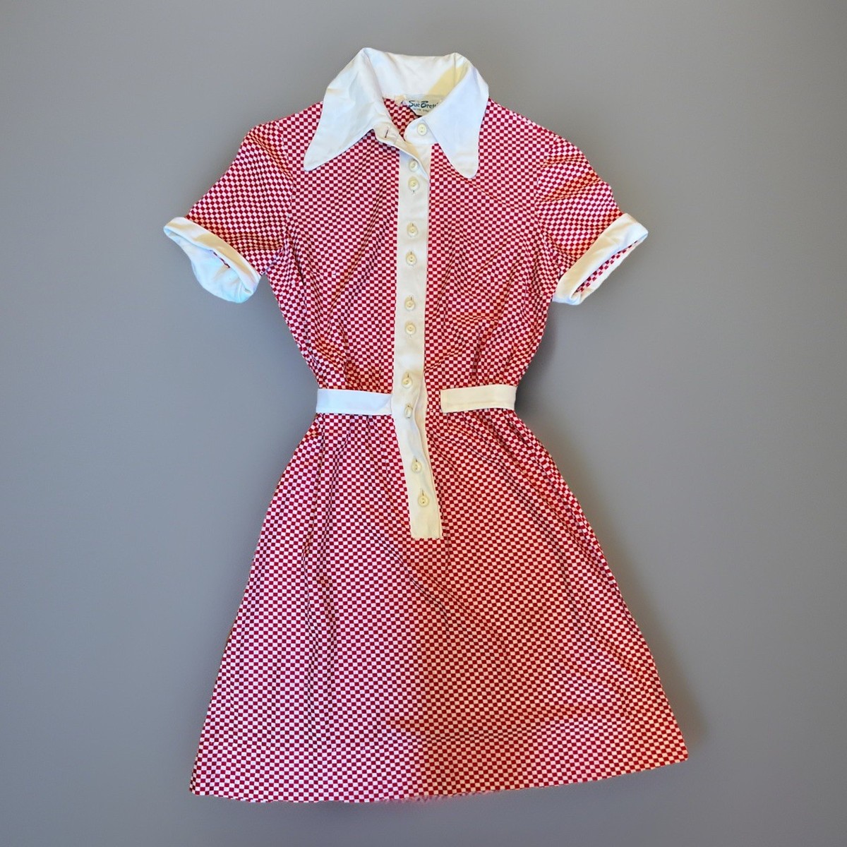 Sue Brett vintage アメリカ製 プリーツワンピース 5-6 Sue Brett vintage アメリカ製 プリーツワンピース 5-6 - メルカリ