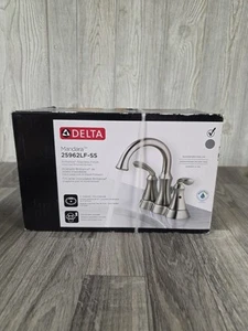 Delta Mandara 4 in. Centerset 2-Handle Bathroom Faucet in Brushed 25962LF-SS - Picture 1 of 5