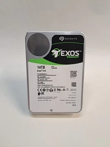Seagate Exos X16 14TB 7200RPM SATA 6Gb/s 3.5in HDD ST14000NM001G - Afbeelding 1 van 24