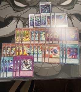 Yugioh Speedroid Decks Core Karten mit Clear Wing Dragon - Bild 1 von 1