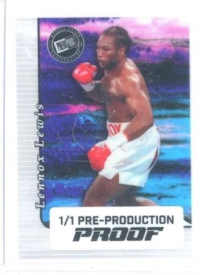 2024 Leaf Pre Production Proof (1/1) Lennox Lewis - Image 1 of 2